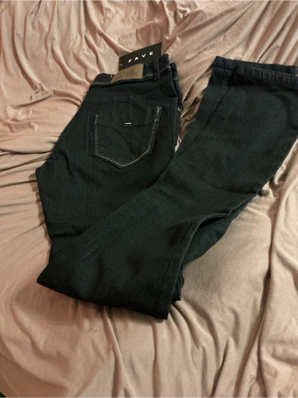 Fave Women's Black Skinny Jeans - Stretchy Slim Fit